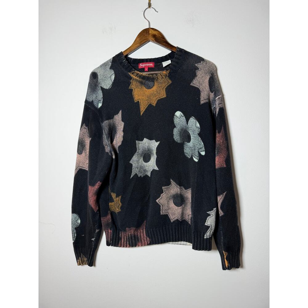 Supreme x Nate Lowman Sweater 'Black'